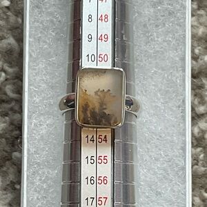 Dendritic Agate Ring